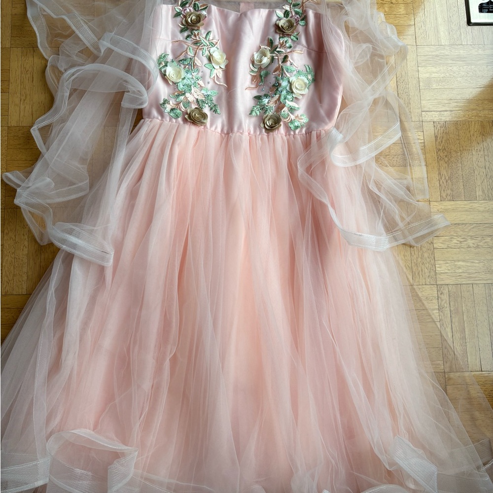 Cinderella Couture Light Pink Kids Dress
